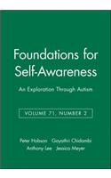 Foundations for Self-Awareness