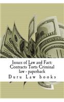 Issues of Law and Fact