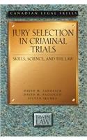 Jury Selection in Criminal Trials