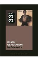 Richard Hell and the Voidoids' Blank Generation: (33 1/3)