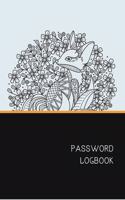 Password Logbook: Fox Internet Password Keeper With Alphabetical Tabs - Handy Size 6 x 9 inches (vol. 2)