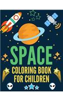 Space Coloring Book for Children