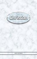 Christian - Lined Notebook