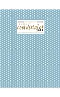 chaos coordinator 2020 Planner - One Year Weekly & Monthly view Calendar: Cover Blue Polka dot - Organizer Agenda Schedule Notebook and Business Planner - habit tracker