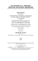 Lead exposure in D.C.