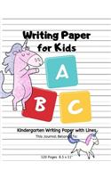 Writing Paper for Kids