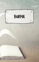 Burma: Ruled Travel Diary Notebook or Journey Journal - Lined Trip Pocketbook for Men and Women with Lines
