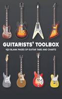 Vintage Guitar Tab Notebook: Blank Music Journal for Guitarists, Instructors and Students