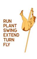 Run Plant Swing Extend Turn Fly
