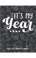 It's My Year 2020-2021 Monthly Planner