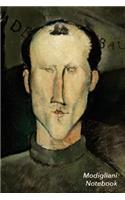 Modigliani Notebook: Leon Indenbaum Journal - 100-Page Beautiful Lined Art Notebook - 6 X 9 Artsy Journal Notebook (Art Masterpieces)