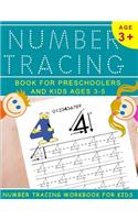 Number Tracing Book for Preschoolers and Kids Ages 3-5