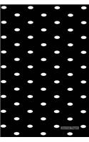 Journal Pages - Black White Dots(Unruled)