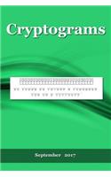 Cryptograms: September 2017
