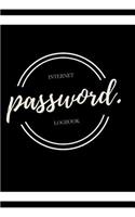 Password Book Notebook