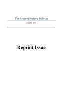 Ancient History Bulletin Volume Eight