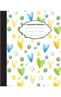 Composition Notebook: Sweet Heart: College Ruled School Notebooks, Subject Daily Journal Notebook: 120 Lined Pages (8 x 10 in.)