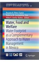 Water, Food and Welfare