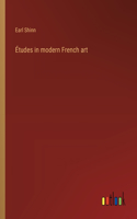 Études in modern French art