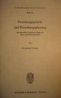 Forschungspolitik Und Forschungsplanung