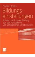 Bildungseinstellungen