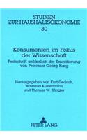 Konsumenten Im Fokus Der Wissenschaft