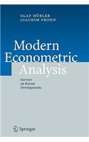 Modern Econometric Analysis
