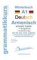 Wörterbuch Deutsch - Armenisch Hajeren lesu - Englisch Niveau A1