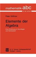 Elemente der Algebra