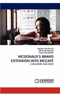McDonald's Brand Extension Into McCafé