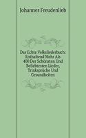 Das Echte Volksliederbuch