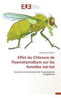 Effet du chlorure de l'isométamidium sur les femelles tsé-tsé