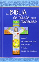La Biblia Catolica para Jovenes: ed. azul, cartone