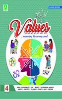 Evergreen Candid CBSE Values : For 2022 Examinations(CLASS 4 )