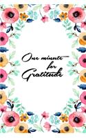 One minute for Gratitude: Sub # 52 Week Inspirational Guide Positivity Diary for a Happier You in Just One Minutes a Day with Gratitude - Vol3