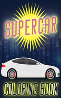 Supercar Coloring Book