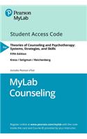 Mylab Counseling with Pearson Etext Access Code for Theories of Counseling and Psychotherapy