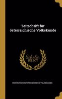 Zeitschrift für österreichische Volkskunde