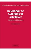 Handbook of Categorical Algebra: Volume 2, Categories and Structures: Volume 2, Categories and Structures