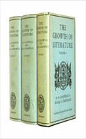 The Growth of Literature: Volume 1, The Ancient Literatures of Europe