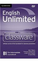 English Unlimited Pre-intermediate Classware DVD-ROM: (English Unlimited)