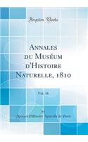 Annales Du Musï¿½um d'Histoire Naturelle, 1810, Vol. 16 (Classic Reprint)