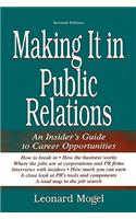 Making It in Public Relations