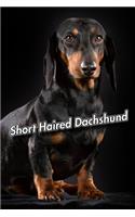 Short Haired Dachshund: 2020 Weekly Calendar 12 Months 107 pages 6 x 9 in. Planner Diary Organizer Agenda Appointment Half Spread Wide Ruled Pages