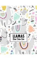 Llamas Blank Sticker Book