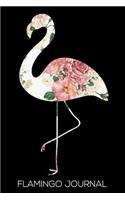 Flamingo Journal: Flamingo Composition Notebook, Journal For Women, Floral Design, Writing Book, Daily Diary Planner