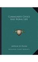 Community Civics And Rural Life