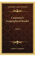 Carpenter's Geographical Reader: Africa(English)