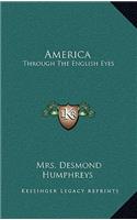 America: Through the English Eyes