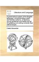 Grammatical System of the English Language